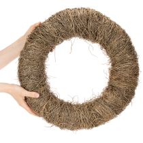 Artikel Vinrankrans, obehandlad, rund, naturlig krans för hantverk, 45 cm