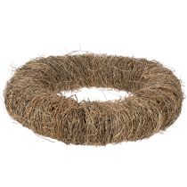 Artikel Vinrankrans, obehandlad, rund, naturlig krans för hantverk, 45 cm