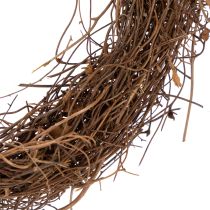 Artikel Naturlig vinrankrans Ø15cm, set om 10 - Perfekt för höst-, jul-, påsk- och begravningsdekorationer