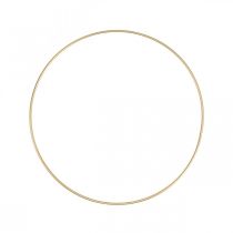 Metallring dekorring Scandi ring deco loop golden Ø30cm 4st
