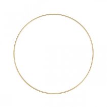 Metallring dekorring Scandi ring deco loop golden Ø30cm 4st