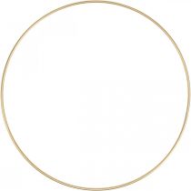 Metallring dekorring Scandi ring deco loop golden Ø40cm 4st