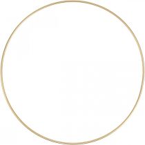 Artikel Metallring dekorring Scandi ring deco loop golden Ø40cm 4st