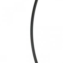 Metallring dekorring Scandi ring deco loop svart Ø30cm 4st