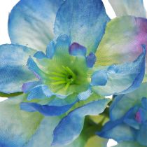 Artikel Delphinium Artificiell i Blå Trädgårdsblomma L88cm 2st