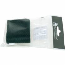 Artikel Kransbandstejp 6 cm romersk bandtejp i fleece för halmkransar