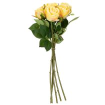 Artikel Rosbukettblomsterarrangemang för elegant dekoration i vardagsrummet 44 cm 6 st