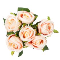 Artikel Konstgjord rosbukett för elegant heminredning och festliga tillfällen, 44 cm, 6 stycken