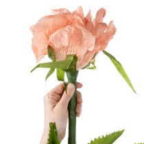 Artikel Konstgjord ros, jätteblomma för elegant och charmig inomhusdekoration, 92 cm