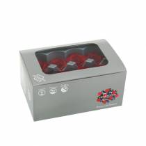 Artikel Konserverade rosor medium Ø4-4,5cm röda 8 st