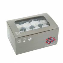 Artikel Konserverade rosor medium Ø4-4,5cm vita 8 st