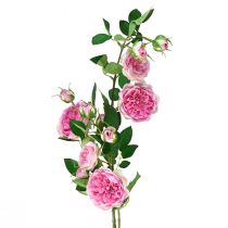 Rose gren siden rosor konstgren rosor rosa kräm 79cm