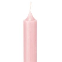 Artikel Rustika ljus Koniska ljus enfärgade rosa 350/28mm 4 st
