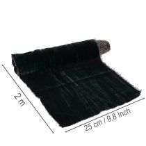 Artikel Dekorativt sammetsband som bordslöpare, rulle 25 cm x 2 m