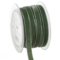 Artikel Sammetsband presentband dekorativt band grönt B10mm 20m