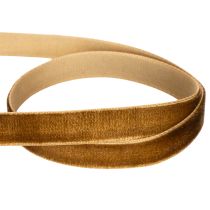 Artikel Dekorativt sammetsband, smalt, 10 mm brett, 20 m långt, på rulle