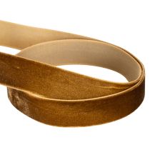 Artikel Dekorativt sammetsband på rulle, fin presentinslagning, 20 mm x 10 m