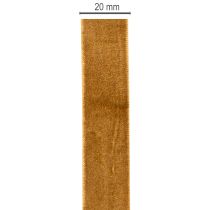 Artikel Dekorativt sammetsband på rulle, fin presentinslagning, 20 mm x 10 m