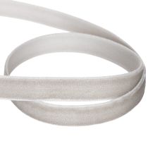 Artikel Sammetsband, dekorativt band på rulle för kreativa dekorationer, 10 mm brett, 20 m långt