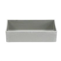 Artikel Skål fyrkantig grå 20cm x 10,5cm H5cm