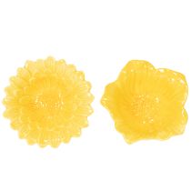 Artikel Dekorativ blomskål i keramik för heminredning och presentidéer, 13 cm, 2 stycken