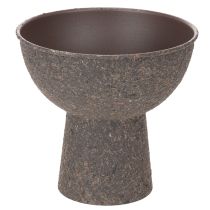 Artikel Rund växtskål med bas, 18 cm