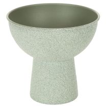 Artikel Modern rund kruka på hög bas, 18 cm