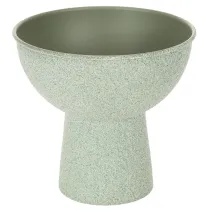 Artikel Modern rund kruka på hög bas, 18 cm