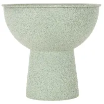 Artikel Modern rund kruka på hög bas, 18 cm