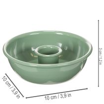 Artikel Koniska ljusstakar lämpliga för blomsterarrangemang och dekorationer, 10 cm, 2 stycken