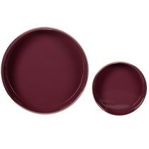Artikel Dekorativt skålset, modernt utseende för mångsidig placering i vardagsrummet, 21 cm, 1 set