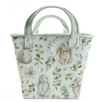 Artikel Jardiniere planteringskruka i metall 20×12,5×10cm