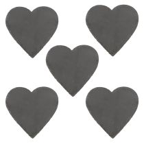 Artikel Hjärtformad dekoration i skiffer för snygg bordsdekoration och kreativa idéer