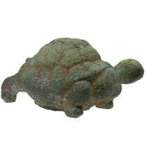 Trädgårdsfigur sköldpadda mossig 30 cm x 18 cm H15cm