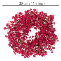 Artikel Konstgjord blomsterkrans, dekoration med babyandning, 30 cm