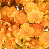 Artikel Konstgjord baby's breath orange gren för blomsterarrangemang 30cm 10st