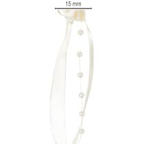 Artikel Band Valentino krämfärgat 15mm 5m