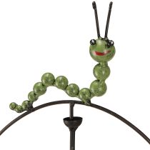 Artikel Snigel Caterpillar Wind Chime Trädgårdsstake Metall H67cm 2st