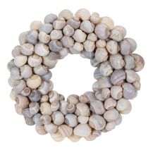 Artikel Snigelkrans för upphängning, dekorativ krans, maritim stil, Nathai, Ø35cm