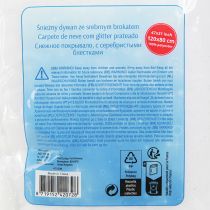 Artikel Snöfilt glimmer snömatta med silverglitter 120×80cm