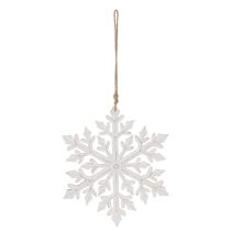 Artikel Stor dekorativ snöflinga, hängande dekoration, 30 cm