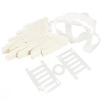 Artikel Snöflinga Pappersdekoration Stjärna Vit Jul Ø50cm