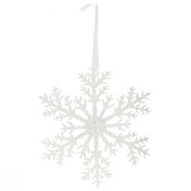 Artikel Snöflinga dekoration iskristall för upphängning 18×20cm 4st