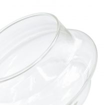 Artikel Flytande värmeljushållare av klart glas Ø7,5cm H6cm