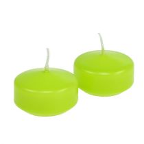 Artikel Flytande ljus Gröna 4,5cm 8 st