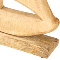 Artikel Segelbåtsträ på Bas Naturlig Bordsdekoration Maritim H42cm