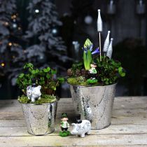 Artikel Champagneflaskplugg 7cm med glimmer L30cm 8 st