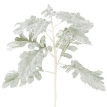 Artikel Konstgjord Senecio-gren (ambrosia), intrikat tillverkad, 45 cm, 3 stycken