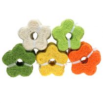 Sisal blomma Ø7,5 cm 25st