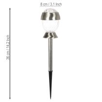 Artikel Solcellsdrivna trädgårdsbelysningar med jordspjut, 36 cm, 4-pack